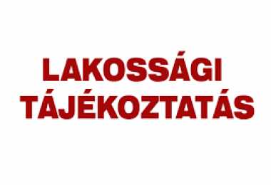 TÁJÉKOZTATÁS - HHE-6C jelű feltáró mélyfúrás kútvizsgálat bejelentése